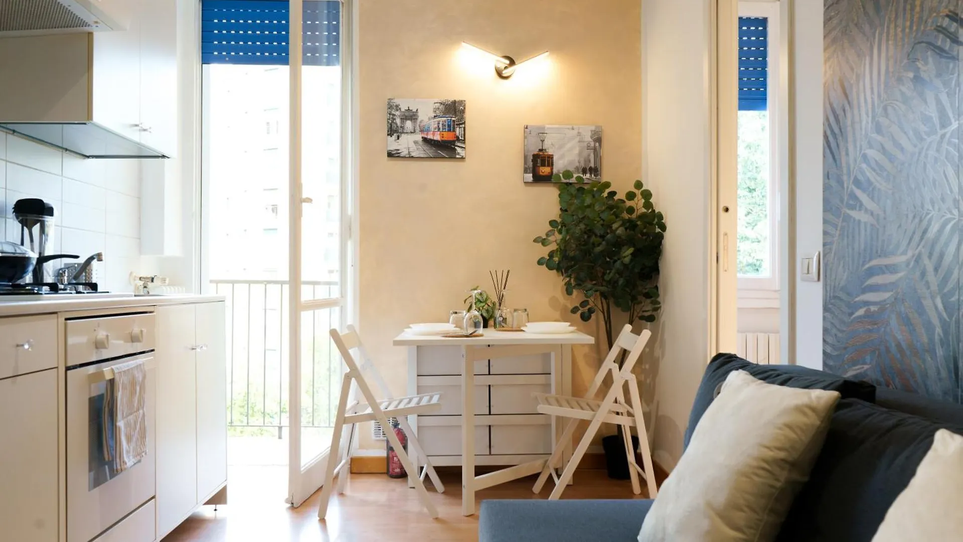 2Min Metro Rossa-20Min San Siro-Ac-Parcheggi Apartment Milan